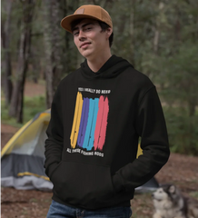 Outdoorzees Unisex 'I Really Need All These Fishing Rods' Hoodie