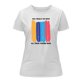 Outdoorzees Women's 'I Really Need All These Fishing Rods' T-Shirt