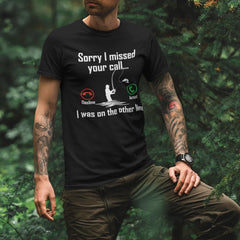 Outdoorzees Unisex 'I Was On The Other Line' v2 T-Shirt