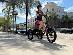 Eunorau | ONE-TRIKE 2.0 Electric Trike 48V 14.5Ah 500W