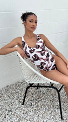 Women's 'Flora' Reversible One-Piece Swimsuit