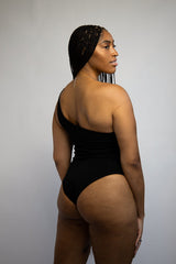 Women's 'Scarlette' Asymmetrical One-Piece Swimsuit