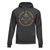 Outdoorzees Unisex 'I Don't Need Therapy' Fleece Hoodie