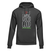 Outdoorzees Unisex 'I Love Camping In The Woods' Fleece Hoodie