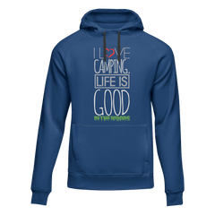 Outdoorzees Unisex 'I Love Camping In The Woods' Fleece Hoodie