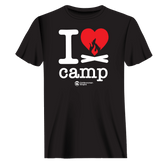 Outdoorzees Unisex 'I Love Camp' T-Shirt
