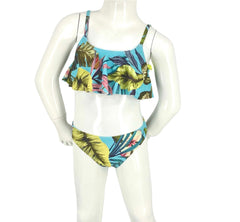 Girl's Two-Piece Bikini Swimsuit - Molokai Turquoise
