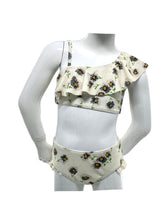 Girl's Two-Piece Bikini Swimsuit - Daisy Cream