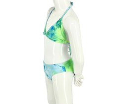 Girl's Two-Piece Bikini Swimsuit - Dream Green