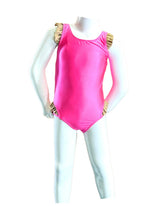 Girl's One-Piece Swimsuit - Shine Pink