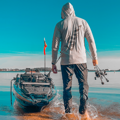 Kayak, or Die LONG SLEEVE PERFORMANCE HOODIE