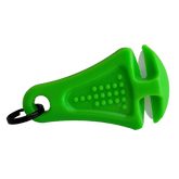 Line Cutterz Ceramic Blade Zipper Pull - Green