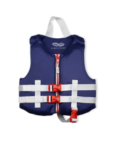 Line + Cleat Navy USCG Life Jacket (30-50 lbs)