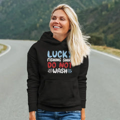 Outdoorzees Unisex 'Lucky Fishing Shirt' Hoodie