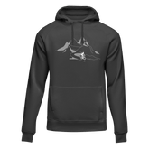 Outdoorzees Unisex Mountain Cycling Fleece Hoodie