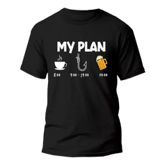 Outdoorzees Unisex 'My Fishing Plan' T-Shirt