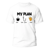 Outdoorzees Unisex 'My Fishing Plan' T-Shirt