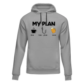 Outdoorzees Unisex 'My Fishing Plan' Hoodie