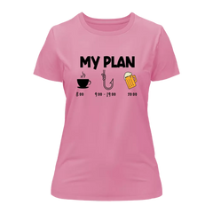 Outdoorzees Women's My Fishing Plan T-Shirt