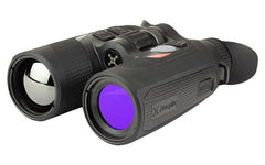 NOCPIX Quest H50R - Thermal Binocular - 4X Native Magnification - 8X Digital Zoom - 50mm Objective Lens - 1,000 Yard Laser Range Finder - 12 Micron - 640x512 (60 Hz) - Matte Finish - Black