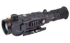 NOCPIX RICO 2 H50R - Thermal Imaging Sight - 3X Magnification - 50mm Objective - 640x512 - 1,200 Yard Laser Range Finder - Multiple Reticles - Black - Includes Quick Detach Mount