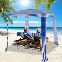6.6 x 6.6 Foot Foldable and Easy-Setup Canopy with Carry Bag