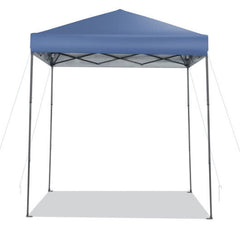 6.6 x 6.6 Foot Outdoor Pop-up Canopy Tent with UPF 50+ Sun Protection