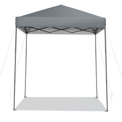 6.6 x 6.6 Foot Outdoor Pop-Up Canopy Tent with UPF 50+ Sun Protection