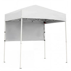 6 x 4 Foot Pop-Up Canopy with Half Sidewall