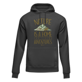 Outdoorzees Unisex 'Nature Is A Home' Fleece Hoodie