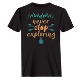 Outdoorzees Unisex 'Never Stop Exploring' T-Shirt