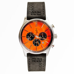 Beyond Boring Watch Company Men's Chronograph - Orange Dial - 100m