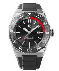 Paul Rich Men's Aquacarbon Pro Midnight Sunburst - Black Dial, Silver Case - 200m