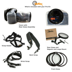 Outex Underwater Camera Housings Pro Kit + Dome Kit