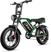 Off-Road Electric Bike, 35MPH Top Speed, 75+ Mile Range