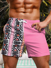 Sexikinis Swim Hawaiian Vacation Men's Beach Shorts