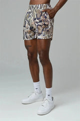 Sexikinis Swim Snake Men's Beach Shorts