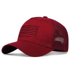 Unisex American Flag Trucker Hat