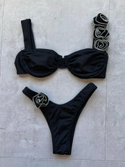 Sexikinis Flower Diva Women's Two-Piece Bikini Swimsuit