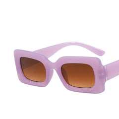 Sexikinis Women's Vintage Rectangular Sunglasses