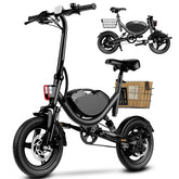 Terrosor 715W Peak Folding Electric Bicycle - Fast & Powerful Ride