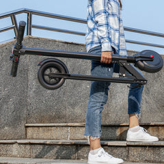 CAROMA Electric Scooter - Foldable, Adjustable Handlebar, 20 MPH