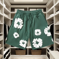 Sexikinis Swim Men's Hibiscus Beach Shorts