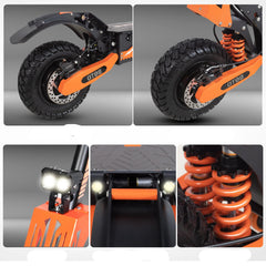 Arwibon | GT08 Off-Road E-Scooter 60V 27Ah 5600W