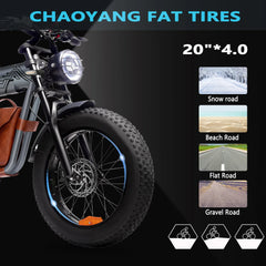 Smartravel ST201F 1500W Lithium Electric Bike - 48V, 20" Wheels