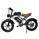 Deepower S7/S7Pro Off-Road Electric Bicycle, 20" Fat Tires, Dual Battery 48V/20-55Ah