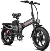 Wallke H9 AWD E-Bike, Foldable, 1600W Dual Motor