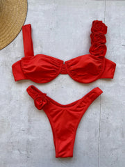 Sexikinis Flower Diva Women's Two-Piece Bikini Swimsuit