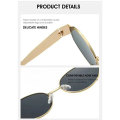 Unisex Oval Sunglasses