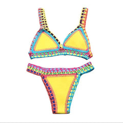 Sexikinis Surf Turf Women's Two-Piece Bikini Swimsuit